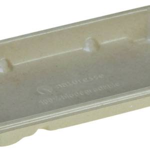 BANDEJA SUSHI SUGAR NAT  143x81x18mm