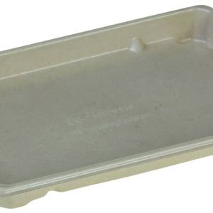 BANDEJA SUSHI SUGAR NAT  185x128x18mm