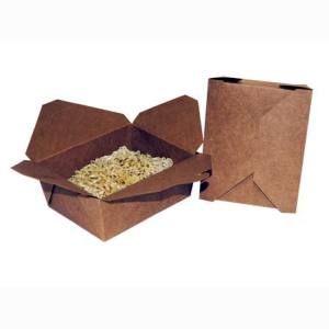 BOX-TO-GO MEDIANA 14 X 11 X 7 cms KRAFT 1.000 ml