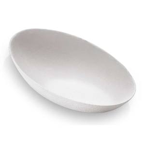 MINI PLATO OVALADO PULPA BLANCO 8 x 5,4 x 1 - 2,7 cms