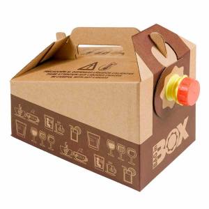 BAG-IN-BOX 3 LITROS MARRON CARTON