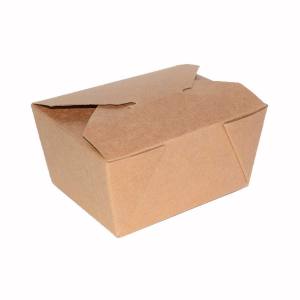 FOOD LUNCH CAJA CARTON KRAFT 26 oz - 780 ml