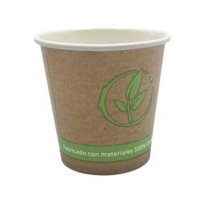 VASO PAPEL LAMINADO PLA KRAFT 4oz (120 ml.)
