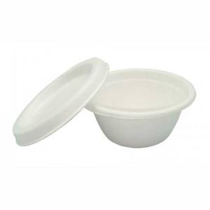TAPA SALSERA BLANCA FIBRA DE CAÑA DE AZUCAR 58 ml-2 oz DIAM 68mm