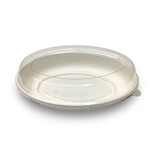 TAPA PET PLATO OVALADO HONDO 750 ml