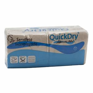 SERVILLETA INTERPLEGADA 17 X 20 2 CAPAS NATURAL V