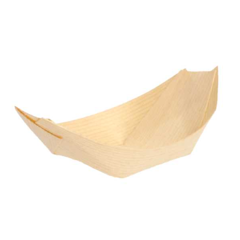 BARCO DE HOJUELA DE PINO 9 X 6 X 1,5 cms