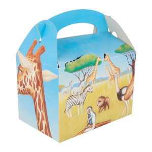 CAJA MENU INFANTIL SABANA 320 GM/M2 15,5x10,5x17,5  cms