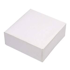 CAJA PASTELERIA BLANCA 20 x 20  x 8 cms
