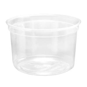 ENVASE REDONDO DELI PET TRANSP 16 oz - 475 ml