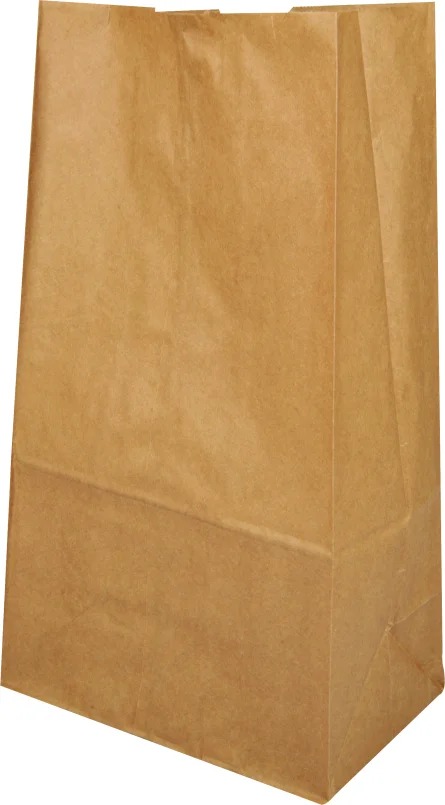 BOLSA KRAFT 60 G/M2 MARRON 30 + 18 x 43 cm SIN ASAS