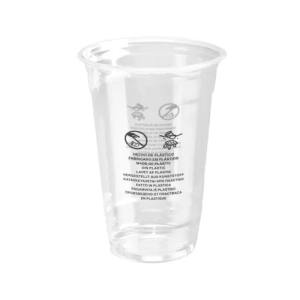 VASO PET TRANSPARENTE  10 oz - 300 ml DIAM 78 MM